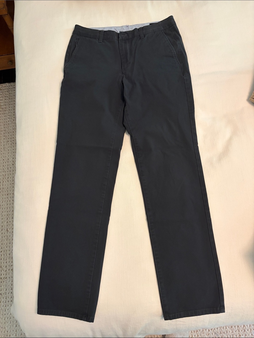 Men's Bonobos Navy Blue Straight-Leg Pants